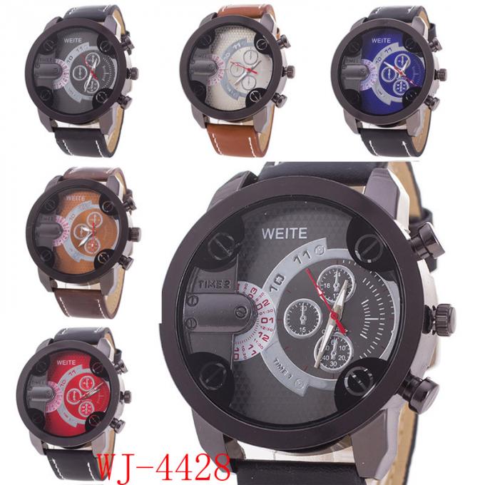 WJ-3751Popular चीन वाल-जॉय घड़ी कारखाने बड़े चेहरे पुरुषों handwatches cususl फैशन उच्च गुणवत्ता वाले घड़ियों