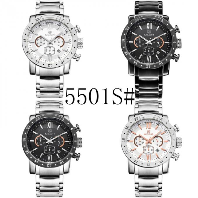 WJ-5004 नए पुरुषों ब्रांड NAVIFORCE घड़ियों स्टेनलेस स्टील कलाई घड़ियाँ ऑटो तिथि सप्ताह डिजाइनर घंटे पुरुषों घड़ी